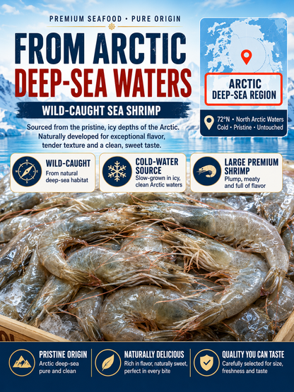 Wild-Caught Arctic Sea Shrimp – Ready-to-Eat Spicy Crispy Snack-9SLL