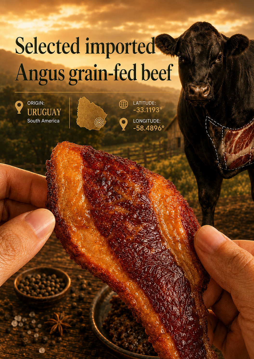 🐮Beef brisket chunks - 100% grass-fed and grass-finished-Lily
