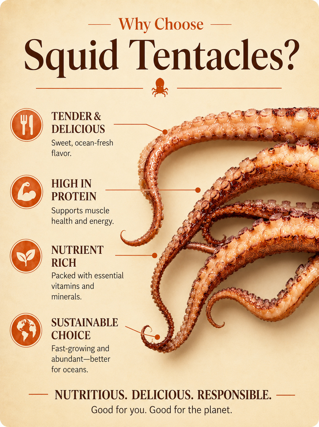 🦑BBQ Roasted Whole Squid Snack – Ready to Eat, Individually Wrapped-Lily