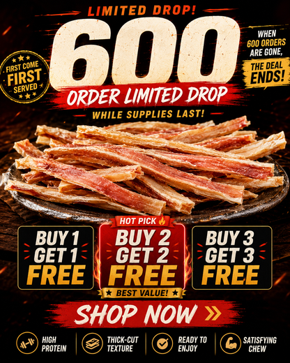 🔥 Deep-Sea Squid Strips‖ High-Protein Ready-to-Eat Seafood Snack for Smarter Daily Snacking-ASS1