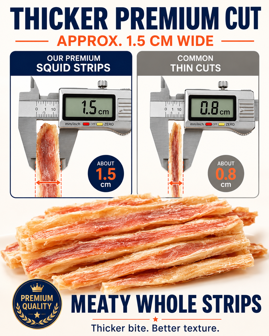 🔥 Deep-Sea Squid Strips‖ High-Protein Ready-to-Eat Seafood Snack for Smarter Daily Snacking-ASS1